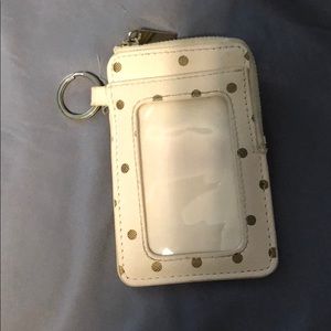 Polka dot card holder